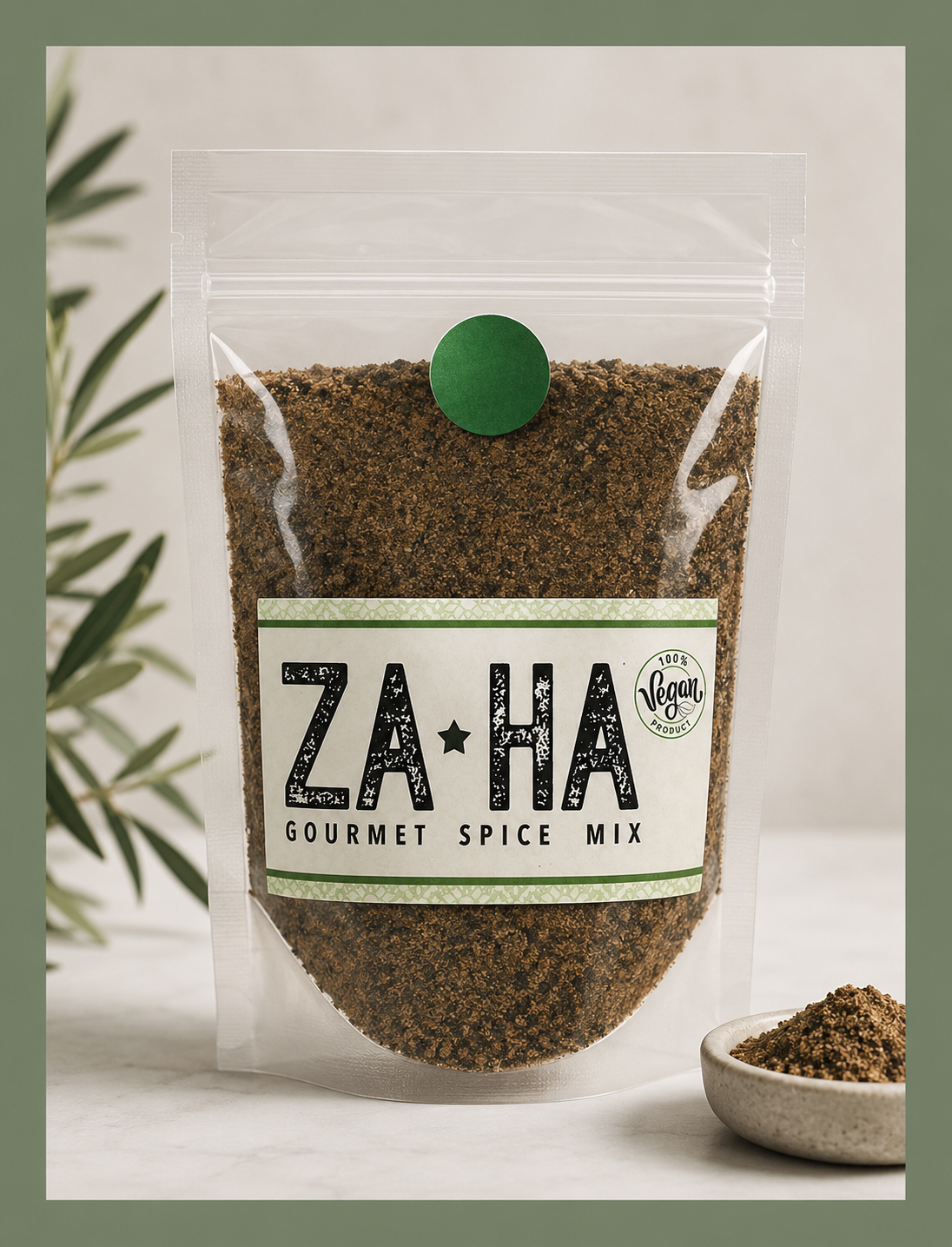 ZA-HA Jordanian Dry Zaatar Seasoning Mix